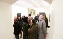 نمایشگاه نقاشی اکرم محمودی در گالری این‌جا