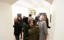 نمایشگاه نقاشی اکرم محمودی در گالری این‌جا