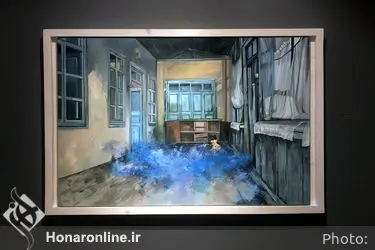 نمایشگاه نقاشی زهرا امیریگانه در گالری شیرین 1