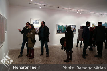 نمایشگاه نقاشی پونه اوشیدری در گالری هما