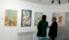 نمایش «رزم و بزم» در گالری آواد