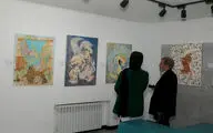 نمایش «رزم و بزم» در گالری آواد
