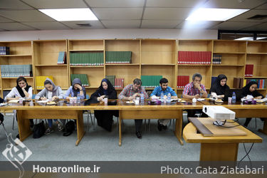 نشست خبری مدیر کل مرکز هنرهای تجسمی با اصحاب رسانه