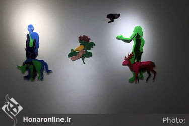 نمایشگاه افسانه آخوندی در گالری سایه