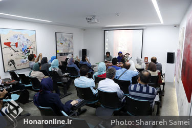رونمایی و نمایشنامه خوانی بخشی از کتاب "دُرج مشکین" در گالری ثالث