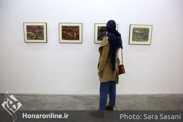 نمایشگاه آثار مجید فتحی در گالری آب انبار