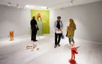نمایشگاه مجسمه حمیدرضا فتوحی در گالری ساربان