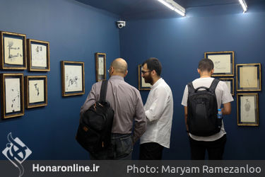 نمایشگاه آثار طراحی علیرضا اسپهبد در گالری این جا