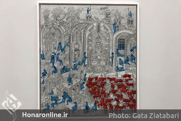 نمایشگاه آثار علی اکبر صادقی در گالری مدار موازی