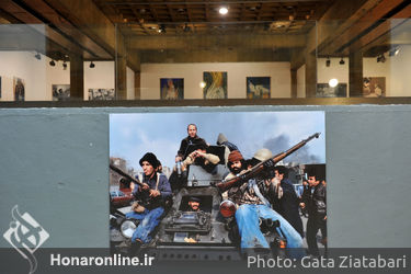 نمایشگاه آثار تجسمی به مناسبت هفته هنر انقلاب اسلامی در فرهنگسرای نیاوران/ ۲