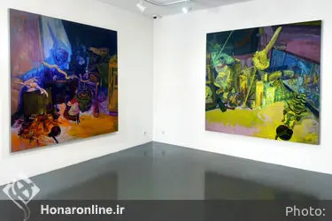 نمایشگاه آثار سورنا زمانی در گالری اعتماد