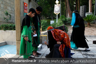 اجرای ده مجلس تعزیه سیدالشهدا(ع) در فضای باز فرهنگسرای نیاوران