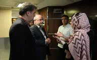 عیادت مرادخانی و طالبی از نادر گلچین