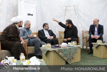 حضور وزیر فرهنگ و ارشاد اسلامی در اجرای نمایش «جهان بانو»