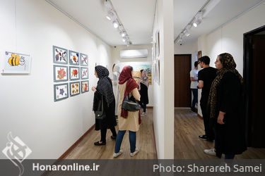نمایشگاه نقاشی کودکان سیستان و بلوچستان در گالری بهارک