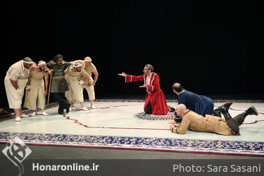 نمایش شیرهای خان بابا سلطنه در سالن شهرزاد