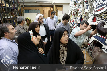 بازدید نمایندگان مجلس شورای اسلامی از موزه هنرهای معاصر