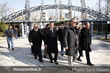 تشییع پیکر عبدالکریم مهرافشان آهنگساز پیشکسوت از تالار وحدت