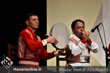 گروه موسیقی فولکلور ژیار در سی و پنجمین جشنواره موسیقی فجر