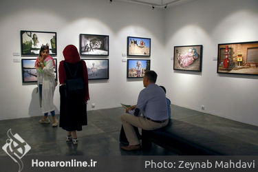 نمایشگاه تصویرسازی امین طلاچیان و فرزین نیک روش در گالری شیرین