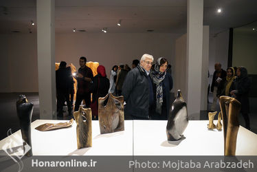 نمایشگاه مجسمه فاطمه امدادیان در گالری ایرانشهر