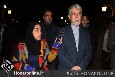 اجرای نمایش " نامیرا " با حضور وزیر فرهنگ و ارشاد
