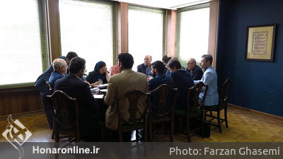 جلسه هیات الجزایری با معاونت هنری وزارت ارشاد