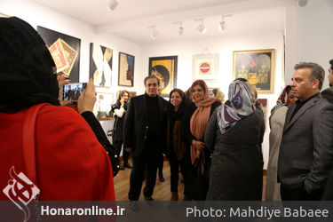 نمایشگاه گروهی شاگردان استاد ایرج شافعی در گالری زمان هنر 