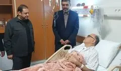 عیادت مدیرعامل بنیاد رودکی از رهبر ارکستر سمفونیک تهران