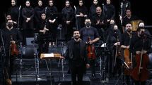 The concert of the Azerbaijani Alnam Orchestra held at Vahdat Hall