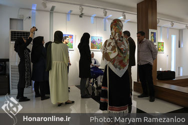 هفتمین نمایشگاه آثار نقاشی سمانه احسانی‌نیا