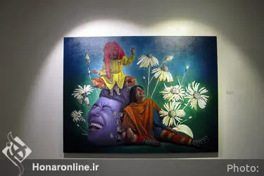 نمایشگاه آثار بارانا سعادت در گالری شیرین