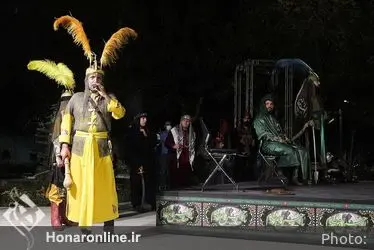 تعزیه «حر ریاحی» در مقابل تالار وحدت