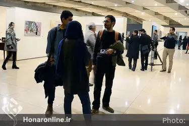 افتتاحیه ششمین دوسالانه نقاشی دامونفر