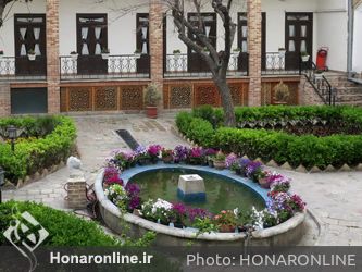 حوض یکی از عناصر معماری ایرانی