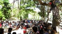 غافلگیری مهمانان خارجی‌ از حضور تماشاگران مریوانی