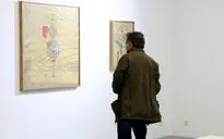 نمایشگاه آثار رکسانا منوچهری در گالری اعتماد