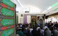 مراسم عزاداری اباعبدالله الحسین (ع) در معاونت هنری وزارت ارشاد 