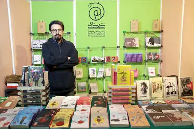امیرحسین مدرس با "جام باقی" در نمایشگاه کتاب / ناشری که از نویسندگان کتاب اولی حمایت می‌کند / ستاک با 23 عنوان کتاب فرهنگی و هنری در نمایشگاه سی‌ و دوم
