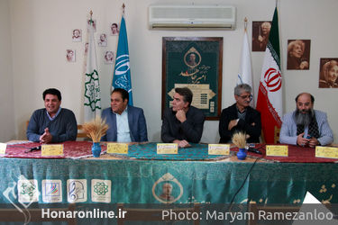 نشست خبری دومین جشنواره موسیقی "امیر جاهد" در خانه موسیقی معین و امیر جاهد