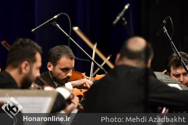 اجرا اکستر ملی ایران به رهبری میهمان سهراب کاشف در تالار وحدت