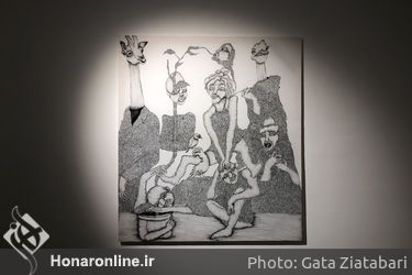نمایشگاه آثار مانیا جلالی‌فراهانی در گالری نگر