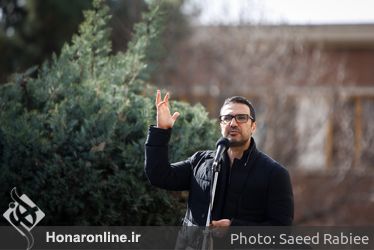 تشييع پيكر مرحوم افشين يداللهي از مقابل تالار وحدت