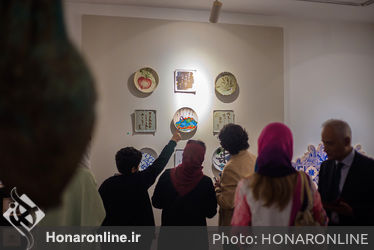 نمایشگاه آثار نقاشی و سرامیک چیبا میاماتو در خانه سرامیک فرزانه 