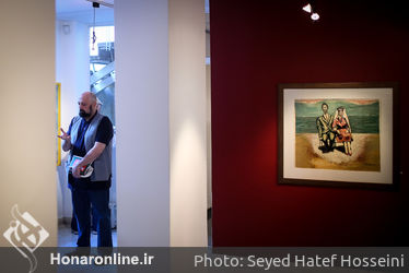نمایشگاه آثار قاسم حاجی‌زاده در گالری ماه