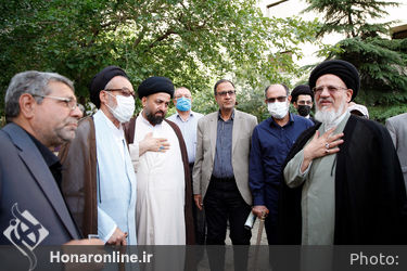 مراسم تشییع پیکر حجت‌الاسلام سید محمود دعایی