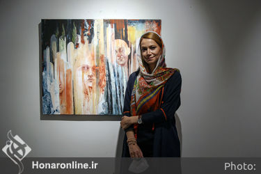 نمایشگاه نقاشی آزاده اولیایی شاد در گالری فرمانفرما