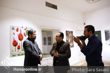 افتتاحیه نمایشگاه دفاع مقدس در خانه هنرمندان