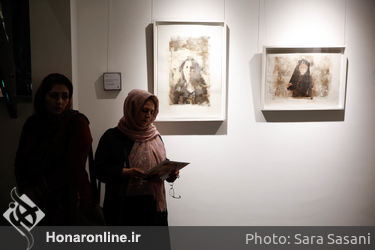 افتتاح نمایشگاه نقاشی های سعید رفیعی منفرد در گالری ایوان