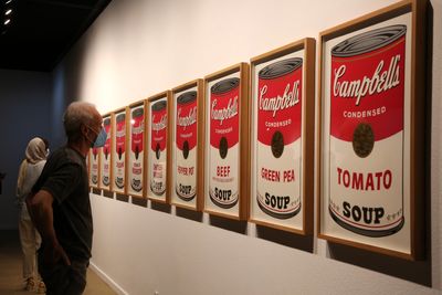 TMCA showing Andy Warhol artworks
